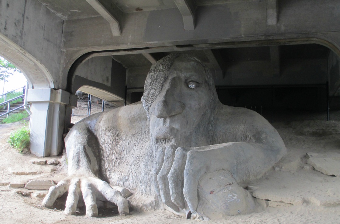 Fremont Troll in Seattle